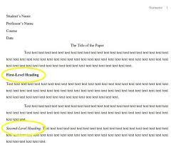 For example, if you have one level 2 heading, you will need to have a second level 2 heading. Mla Format Heading Next Level Formatting With Wr1ter Com