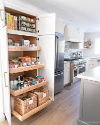Still can't decide how big my cabinet pantry should be… generally, 96 inches high pantry cabinets touch the ceiling, while 84 inches tall cabinets should give you about one foot of free space above. Pantry Organization Ideas My Six Favorites Driven By Decor