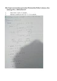 Contoh soal mtk wajib kelas 10 semester 2. Soal Dan Pembahasan Matematika Sma Research Papers Academia Edu