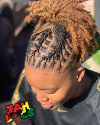Jah Locs Llc On Instagram For Those That Are Up How About A Up Do Question Of The Day Which Do You In 2020 Dreads Styles For Women Locs Dreads Styles