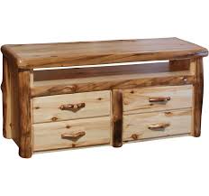 Check spelling or type a new query. Aspen Log 4 Drawer Tv Stand Rustic Log Furniture Of Utah