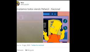 Aug 09, 2020 · nacional vs. Naciona Vs Penarol Los Mejores Memes Del Superclasico Uruguayo Con Neblina Fotos Nczd Deporte Total El Comercio Peru