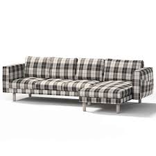 Wir haben die besten 2021 von sofabezug im ausverkauf. Bezug Fur Norsborg 4 Sitzer Sofa Mit Recamiere Schwarz Weiss 115 74 Norsborg Bezug Fur 4 Sitzer Sofa Mit Recamiere Dekoria