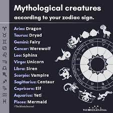 Mythological Creatures According To Your Zodiac Sign Aries Dragon Zodiac Signs Aquarius Zodiac Zodiac Signs