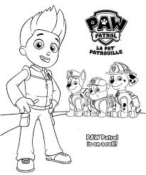 Ryder paw patrol coloring pages. Ryder Paw Patrol 5 Coloring Page Free Printable Coloring Pages For Kids