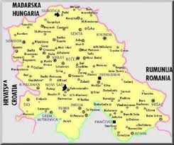 Hungarians mostly live in northern vojvodina (northern bačka and northern banat).they constitute an absolute majority in 5 municipalities: Vojvodina