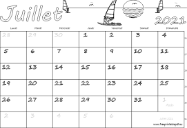 Calendrier 2021 à imprimer nos calendriers sont libres de droits, peuvent être directement téléchargés et imprimés. Calendrier Mensuel A Imprimer Juillet 2021 Gratuit Pdf Imprimable