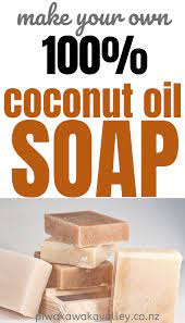 Make Your Own Coconut Oil Soap At Home Coconut Oil Soap Laundry Bar Coconut Oil Soap Recipe Easy Soap Recipes Coconut Oil Soap Diy