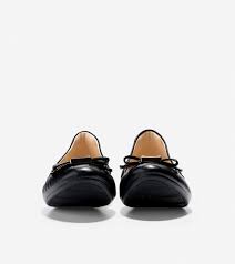 Women S Tali Bow Ballet Flat In Black Cole Haan