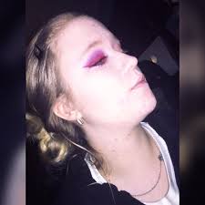 We were just colors, I was red, she was blue, we were trying to make purple