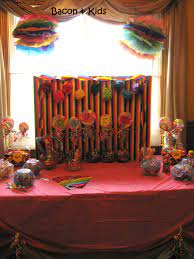 You don't always have to have a. Kindergarten Graduation Candy Themed Party Bacon Kids