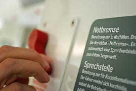 Niedersachsen zug hielt nicht in seiner stadt: Mysterium Notbremse Wann Sie Gezogen Werden Darf Und Wann Nicht Fahrtenbuch