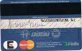 Share your videos with friends, family, and the world Bank Card Targa Eurocard Banca San Paolo Italy Col It Mc 0031