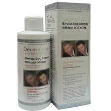 Dermaderm Beyaz Sac Karsiti Losyon Fiyati 15 Indirimle Burada Beyaz Sac Erkek Saci Sac