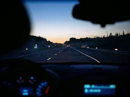 It makes me feel exactly the way a road trip should: Car Road Trip Travel Ride Drive Dark Lights Piqsels