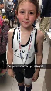 First time wrestler, first tournament & went 4-0 securing 1st place!  👏🏼🧡🖤