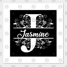 J name dp pics for whatapp n . Personalized Name Monogram J Jasmine Letter J White Letter J Monogram Posters And Art Prints Teepublic