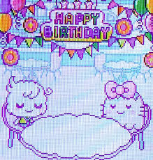 Today S My Birthday And When I Got Onto My Tamagotchi I Saw These Decorations They Re So Cute Kids Rugs Graphic Anime Art