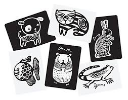 Black And White Flash Cards For Babies Amazon Com Wee Gallery Art Cards For Baby High Contrast Black And White Cards For Baby Pets Collection 0 To 12 Months Fl Card Art Contrast Art Baby Art