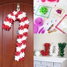 Make christmas bows in bulk at the start of the season to tie on christmas wreaths, garlands,and presents under your color coordinated tree. 3 Creative Ways To Use Christmas Gift Bows In Your Holiday Decorating Aubree Originals