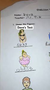 Grading Dave’s test #asmr #school #teacher #test #quiz #emojichallenge