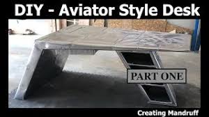 Aviation spitfire furniture aviator aircraft inspired wing plane desks & coffee tables like timothy oulton.smithers aviation furniture collection carries strong spitfire aircraft plane styles. Aviator Desk Part 1 Youtube