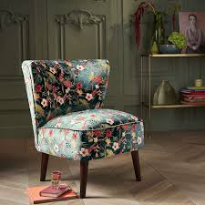 Tropical Print Cocktail Chair Cocktail Chair Spring Living Room Pastel Home Decor
