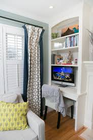 Pin By Tuscan Blue Design On Tuscan Blue Design Living Spaces Living Room Office Combo Desk In Living Room Living Room Office