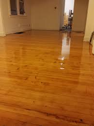 Fir Floor Refinished Using The Glitsa Multikote System This Is One Wet Coat Of Finish Refinish Portland Refinishing Floors Hardwood Floors Refinished