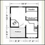 Maybe you would like to learn more about one of these? Floorplan 16x18 Floor Plans House Plans How To Plan