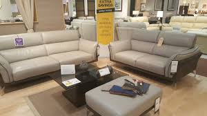 We love furniture that does double duty. Valdez Grey Leather Sofa Dfs Sofa Leather Sofa Sofa Deals