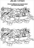 Coloriage magique cp colorier dessin imprimer, source:pinterest.fr. Jeux Des 7 Erreurs Turbulus Jeux Pour Enfants