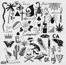 New Tattoo Old School Black Mini 32 Ideas Old School Tattoo Graffiti Tattoo Tattoo Flash Art