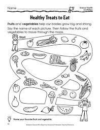 Your body needs the right fuel to grow, develop, and work properly. Healthy Treats To Eat Worksheets Printables Scholastic Parents