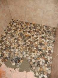 Something From Nothing Pebble Shower Floor Pebble Shower Floor Shower Floor Diy Bathroom