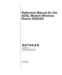 Paket ini cocok untuk anda. Reference Manual For The Adsl Modem Wireless Router Dg834g