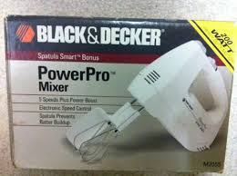 Black Decker Hand Mixer 250w Black Amp Decker Powerpeo Mixer With Spatula Smart White Model M205s Electronic Speed Control Spatula Mixer