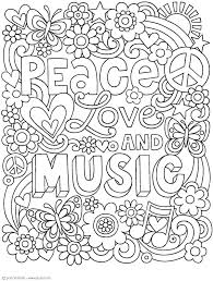 Notebook Doodles Peace Love And Music Coloring Activity Book Amazon De Jess Volinski Fremdspr Wenn Du Mal Buch Malvorlagen Fur Madchen Malbuch Vorlagen