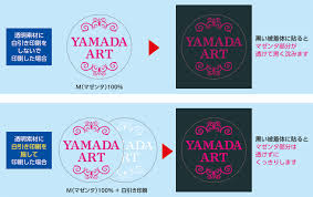 透明や金・銀のシールには白引き印刷の利用がおすすめです｜山田美術印刷（株）｜愛知県名古屋市でラベル・シール・販促物の制作を行う印刷会社