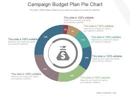Campaign Budget Plan Pie Chart Powerpoint Ideas Powerpoint