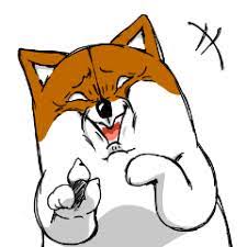 such a dog she is line kreator stiker ilustrator stiker