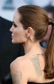 Her tattoos go beyond a piece of art. Angelina Jolie Tattoos Get Inspiration From A Movie Star S Tattoos