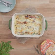 Recette Gratin De Crepes Au Fromage A Tartiflette Saumon Fume Et Herbes En Video Recette Crepes Au Fromage Recette Gratin Tartiflette