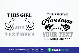 Download This Is What An Awesome Looks Like Thumbs Svg Dxf Eps Png Graphic By Powervector Creative Fabrica In 2020 Svg Silhouette Design Studio Dxf PSD Mockup Templates