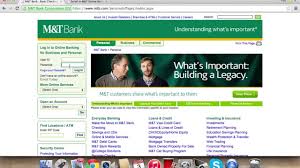 The interest rates are subpar. M T Bank Online Banking Login Instructions Youtube