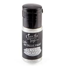5 out of 5 stars. Over The Top Classic Silver Edible Paint