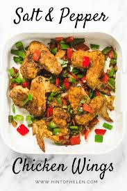 Salt And Pepper Chicken Wings Chinese Takeaway Recipe Hint Of Helen Stuffed Peppers Chicken Wing Recipes Chicken Wing Recipes Baked