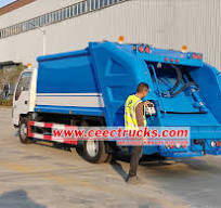 How to use ISUZU garbage compactor correctly？-ceectrucks.com