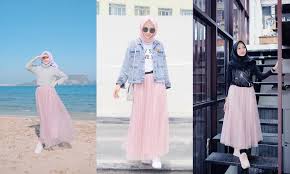 See more ideas about hijab fashion, hijabi fashion, muslim fashion. Inilah 10 Tampilan Cantik Hijaber Pakai Rok Tutu Panjang Bisa Jadi Inspirasi Kalau Mau Jalan Jalan