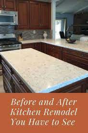 1960 Double Wide Kitchen Before And After Mobile Home Living Mobile Home Kitchens Mobile Home Living Remodeling Mobile Homes
